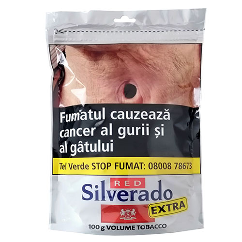Punga de tutun Silverado Red Extra Volume 100g